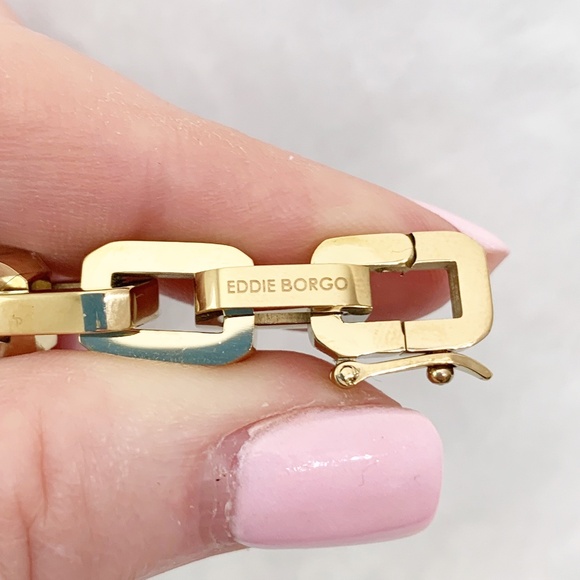 Eddie Borgo Supra Chain Link 12K Gold Plated 17" Necklace - Picture 3 of 6